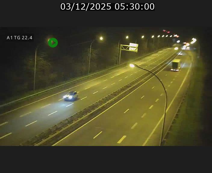 <h2>Traffic live webcam Luxembourg Flaxweiler - A1 direction Luxembourg - BK 22.4</h2>