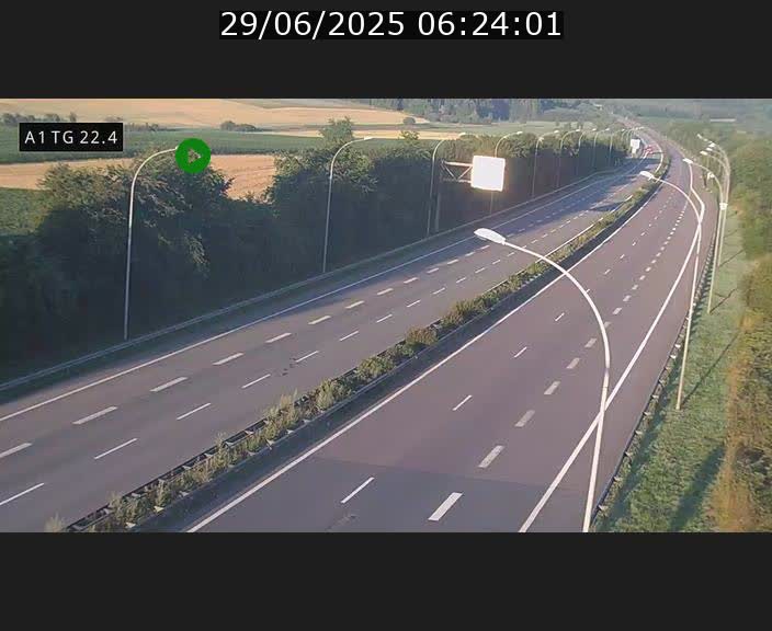 <h2>Traffic live webcam Luxembourg Flaxweiler - A1 direction Luxembourg - BK 22.4</h2>