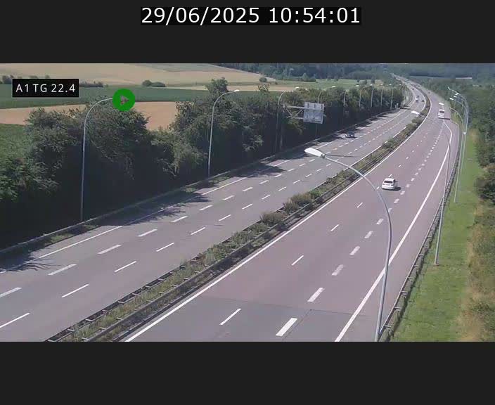 <h2>Traffic live webcam Luxembourg Flaxweiler - A1 direction Luxembourg - BK 22.4</h2>