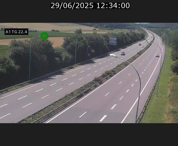 <h2>Traffic live webcam Luxembourg Flaxweiler - A1 direction Luxembourg - BK 22.4</h2>