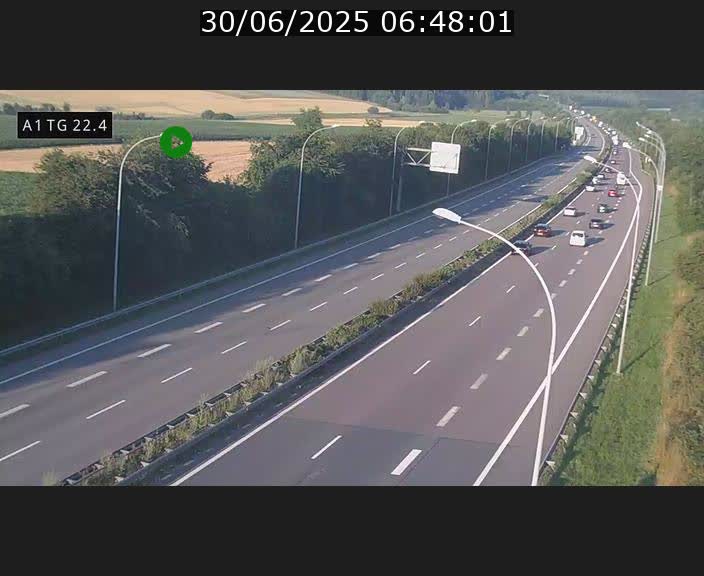 <h2>Traffic live webcam Luxembourg Flaxweiler - A1 direction Luxembourg - BK 22.4</h2>