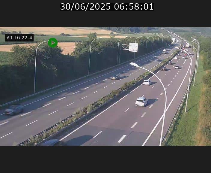 <h2>Traffic live webcam Luxembourg Flaxweiler - A1 direction Luxembourg - BK 22.4</h2>