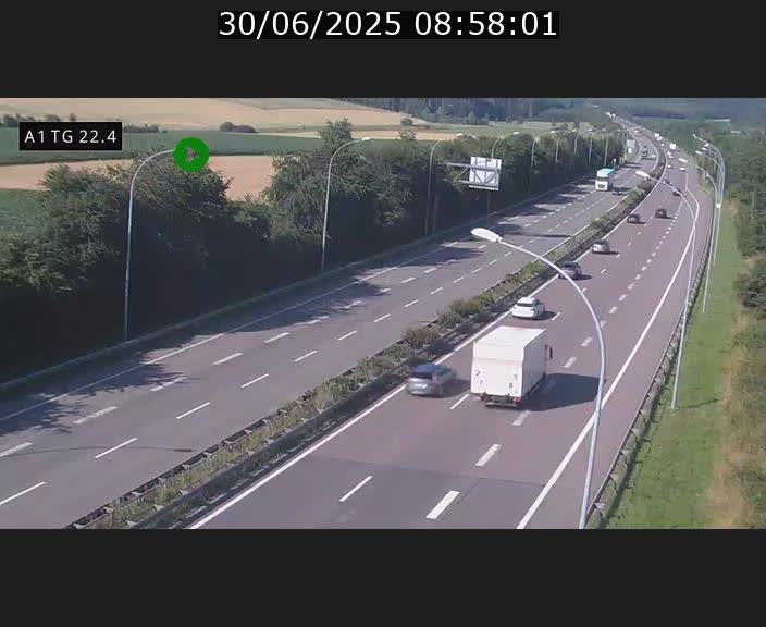 <h2>Traffic live webcam Luxembourg Flaxweiler - A1 direction Luxembourg - BK 22.4</h2>