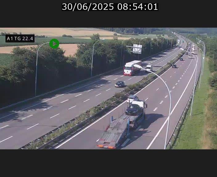 <h2>Traffic live webcam Luxembourg Flaxweiler - A1 direction Luxembourg - BK 22.4</h2>
