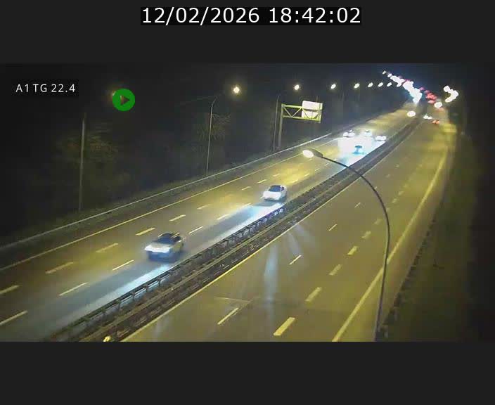 <h2>Traffic live webcam Luxembourg Flaxweiler - A1 direction Luxembourg - BK 22.4</h2>