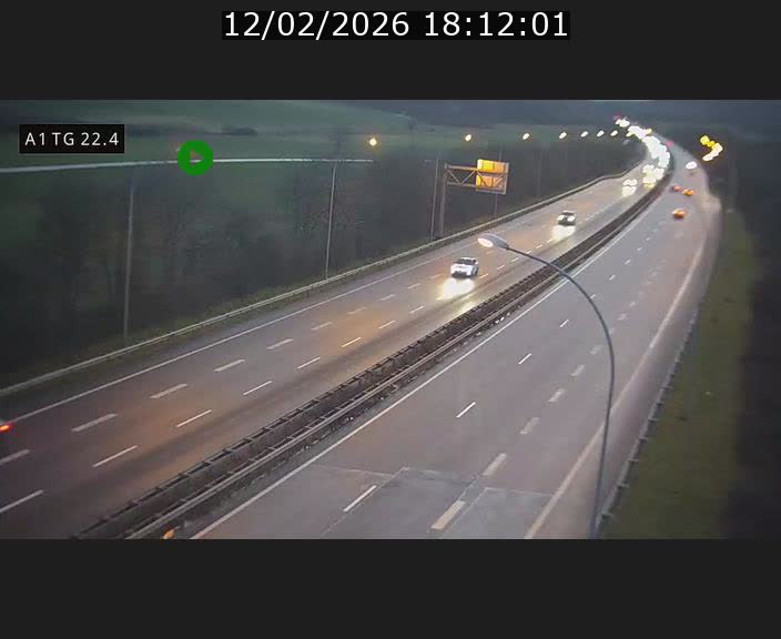 <h2>Traffic live webcam Luxembourg Flaxweiler - A1 direction Luxembourg - BK 22.4</h2>