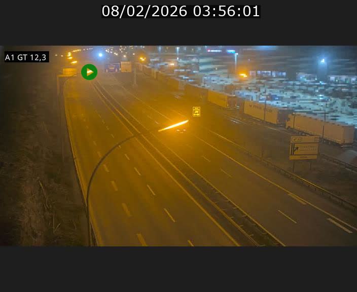 <h2>Traffic live webcam Luxembourg Senningerberg - A1 direction Allemagne - BK 12.3</h2>