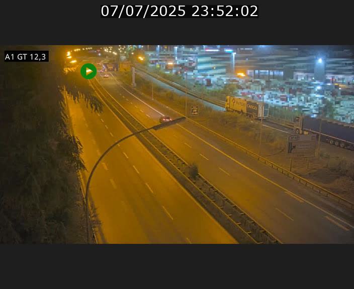 Traffic live webcam Luxembourg Senningerberg - A1 direction Allemagne - BK 12.3