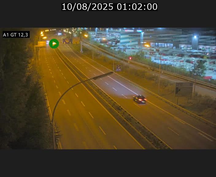 <h2>Traffic live webcam Luxembourg Senningerberg - A1 direction Allemagne - BK 12.3</h2>