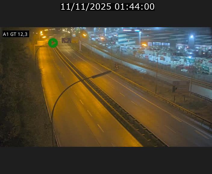 <h2>Traffic live webcam Luxembourg Senningerberg - A1 direction Allemagne - BK 12.3</h2>