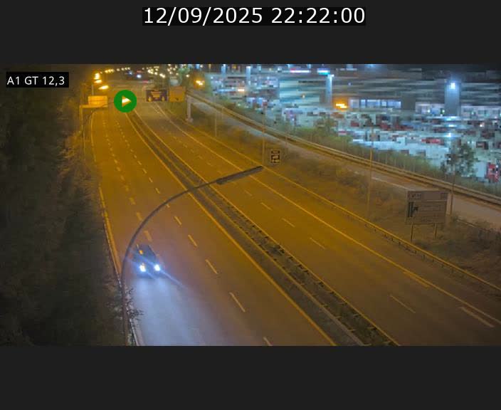 <h2>Traffic live webcam Luxembourg Senningerberg - A1 direction Allemagne - BK 12.3</h2>