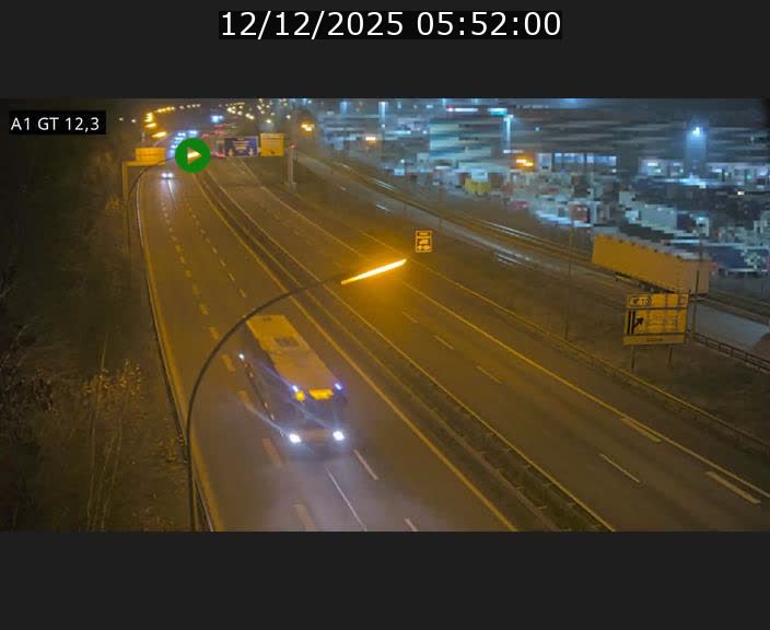 <h2>Traffic live webcam Luxembourg Senningerberg - A1 direction Allemagne - BK 12.3</h2>