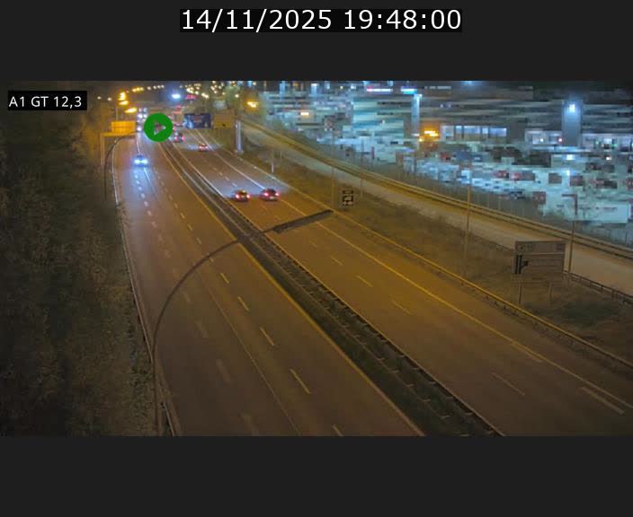 <h2>Traffic live webcam Luxembourg Senningerberg - A1 direction Allemagne - BK 12.3</h2>