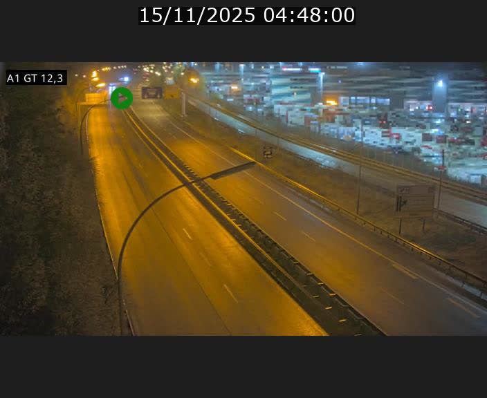 <h2>Traffic live webcam Luxembourg Senningerberg - A1 direction Allemagne - BK 12.3</h2>