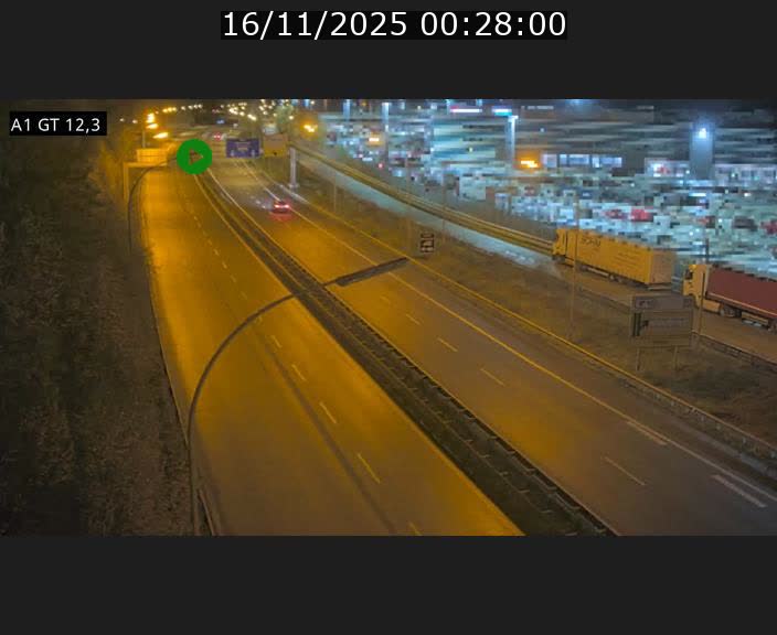 <h2>Traffic live webcam Luxembourg Senningerberg - A1 direction Allemagne - BK 12.3</h2>