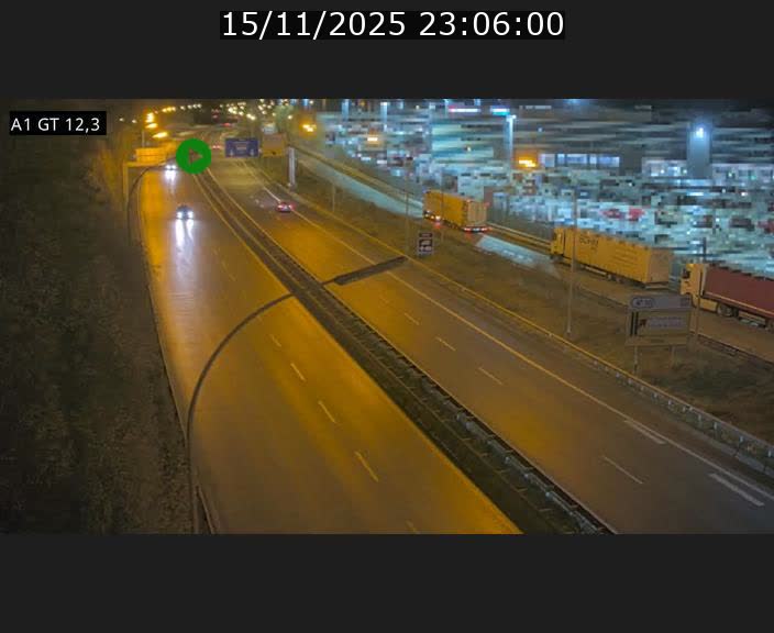 <h2>Traffic live webcam Luxembourg Senningerberg - A1 direction Allemagne - BK 12.3</h2>