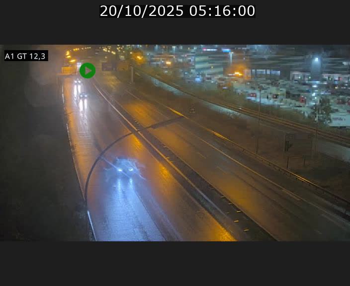 Traffic live webcam Luxembourg Senningerberg - A1 direction Allemagne - BK 12.3