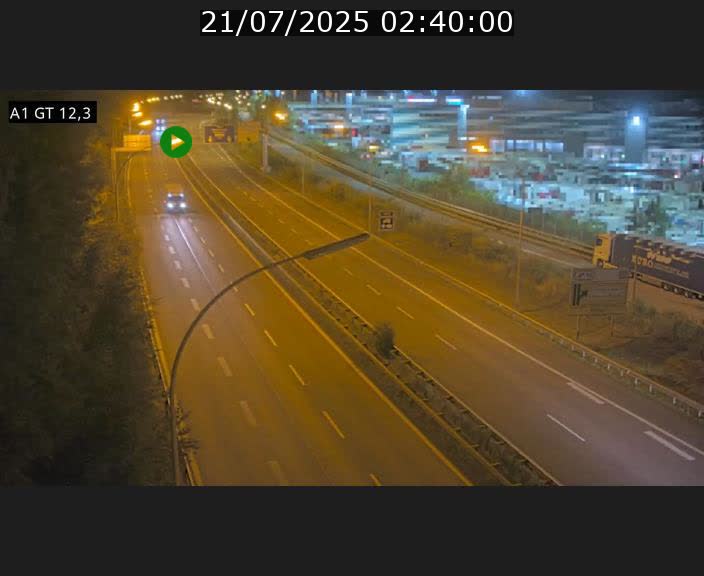 <h2>Traffic live webcam Luxembourg Senningerberg - A1 direction Allemagne - BK 12.3</h2>