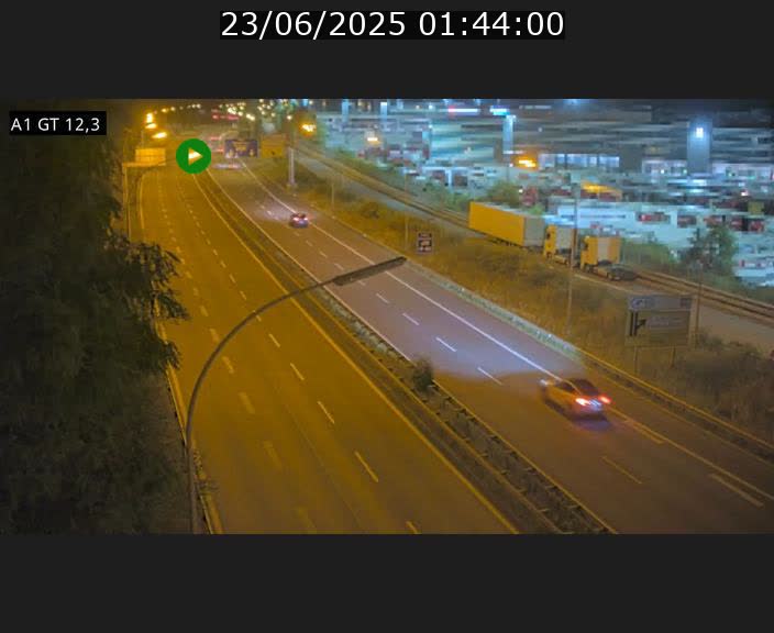 <h2>Traffic live webcam Luxembourg Senningerberg - A1 direction Allemagne - BK 12.3</h2>