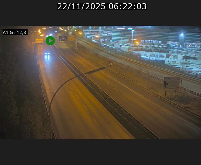 <h2>Traffic live webcam Luxembourg Senningerberg - A1 direction Allemagne - BK 12.3</h2>