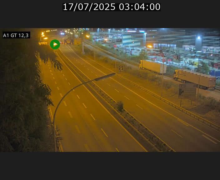 <h2>Traffic live webcam Luxembourg Senningerberg - A1 direction Allemagne - BK 12.3</h2>