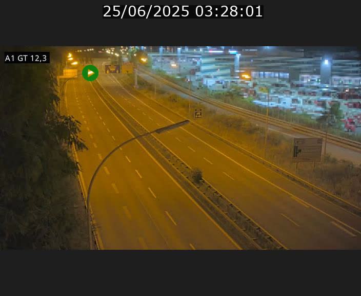 <h2>Traffic live webcam Luxembourg Senningerberg - A1 direction Allemagne - BK 12.3</h2>