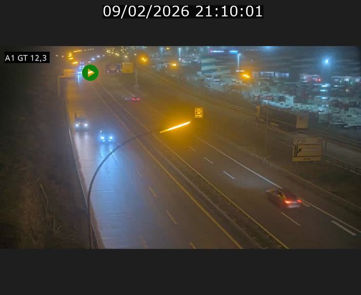 <h2>Traffic live webcam Luxembourg Senningerberg - A1 direction Allemagne - BK 12.3</h2>