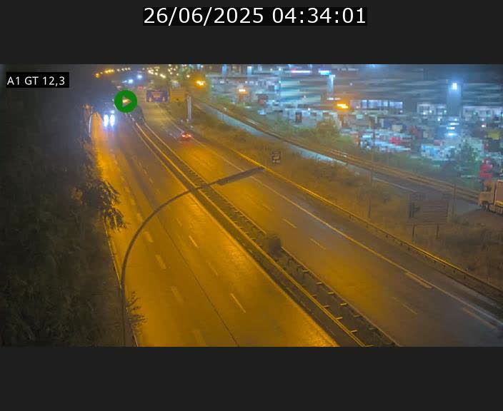 <h2>Traffic live webcam Luxembourg Senningerberg - A1 direction Allemagne - BK 12.3</h2>
