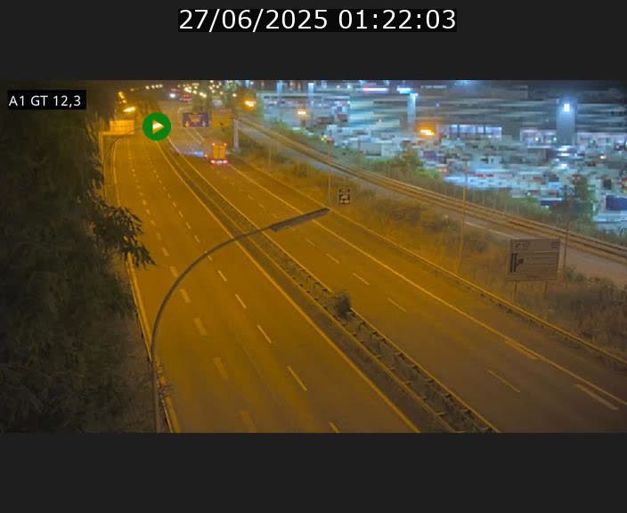 <h2>Traffic live webcam Luxembourg Senningerberg - A1 direction Allemagne - BK 12.3</h2>