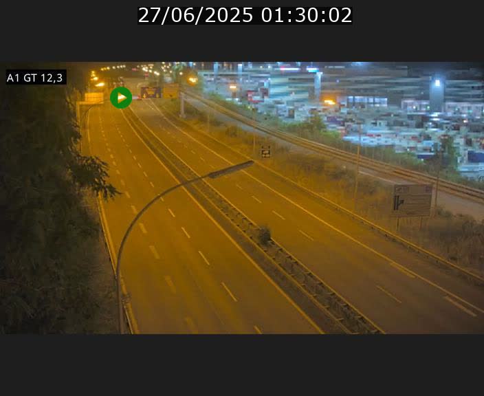 <h2>Traffic live webcam Luxembourg Senningerberg - A1 direction Allemagne - BK 12.3</h2>