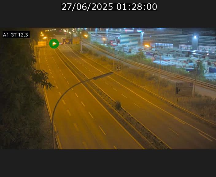<h2>Traffic live webcam Luxembourg Senningerberg - A1 direction Allemagne - BK 12.3</h2>