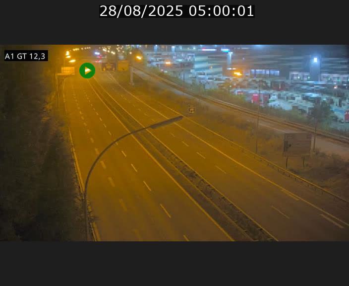 <h2>Traffic live webcam Luxembourg Senningerberg - A1 direction Allemagne - BK 12.3</h2>