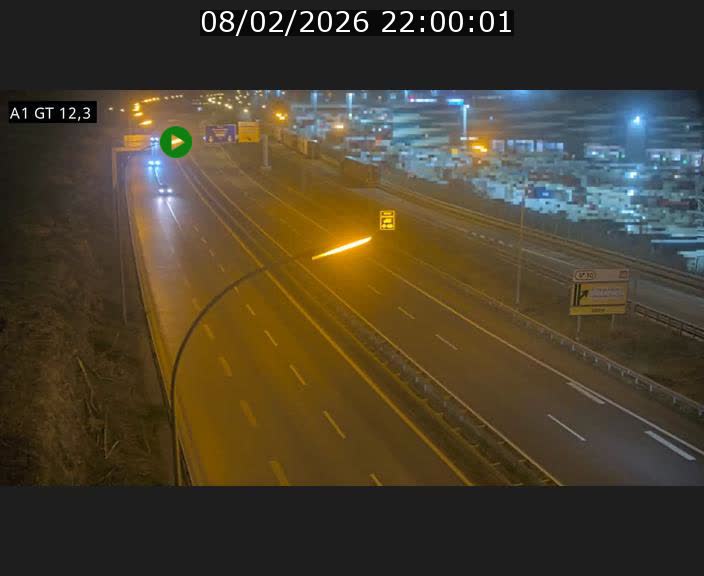 <h2>Traffic live webcam Luxembourg Senningerberg - A1 direction Allemagne - BK 12.3</h2>