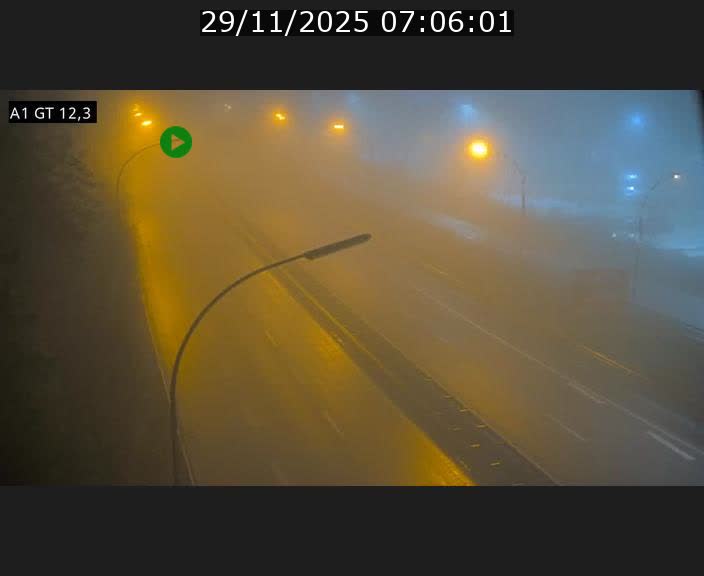 <h2>Traffic live webcam Luxembourg Senningerberg - A1 direction Allemagne - BK 12.3</h2>