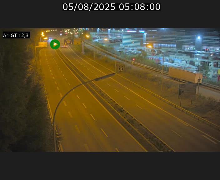 <h2>Traffic live webcam Luxembourg Senningerberg - A1 direction Allemagne - BK 12.3</h2>