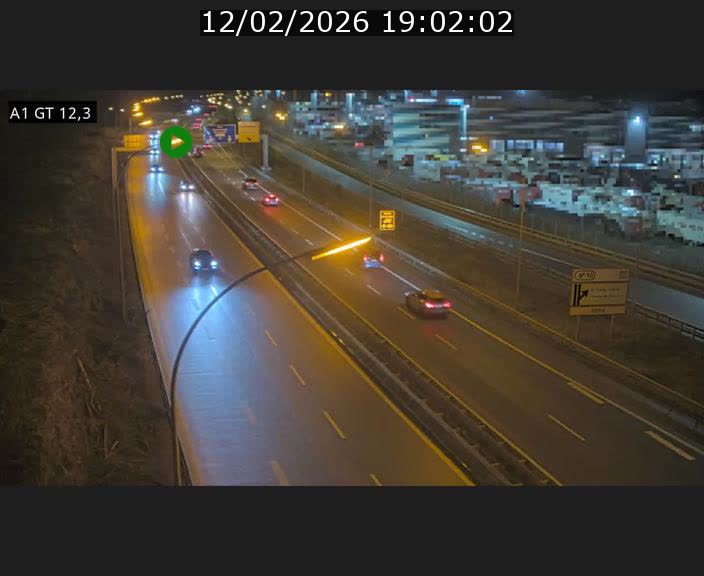<h2>Traffic live webcam Luxembourg Senningerberg - A1 direction Allemagne - BK 12.3</h2>