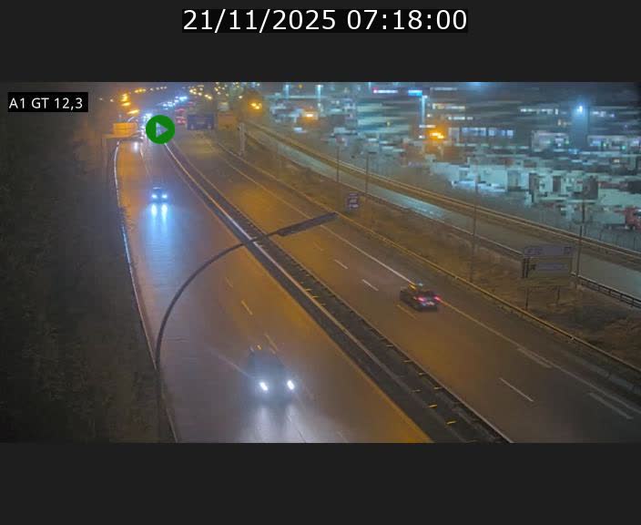 <h2>Traffic live webcam Luxembourg Senningerberg - A1 direction Allemagne - BK 12.3</h2>