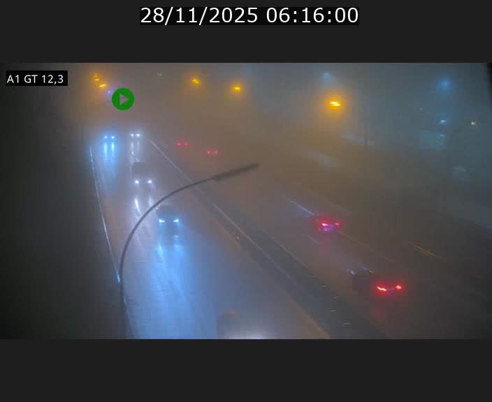 <h2>Traffic live webcam Luxembourg Senningerberg - A1 direction Allemagne - BK 12.3</h2>