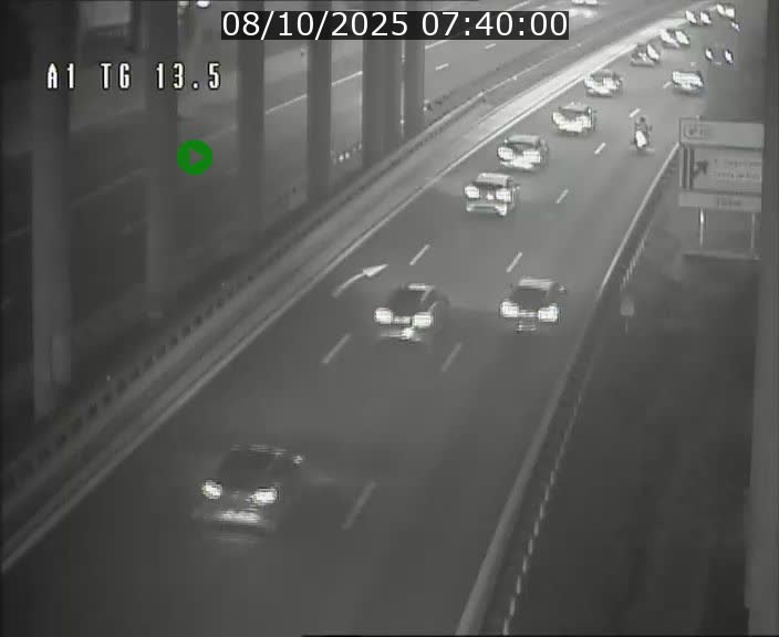 <h2>Traffic live webcam Luxembourg Senningen - A1 direction Luxembourg - BK 13.5</h2>