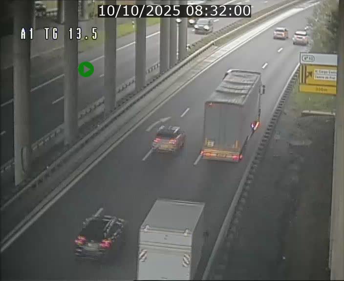 <h2>Traffic live webcam Luxembourg Senningen - A1 direction Luxembourg - BK 13.5</h2>