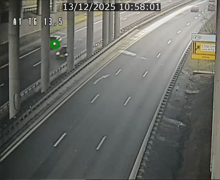 <h2>Traffic live webcam Luxembourg Senningen - A1 direction Luxembourg - BK 13.5</h2>