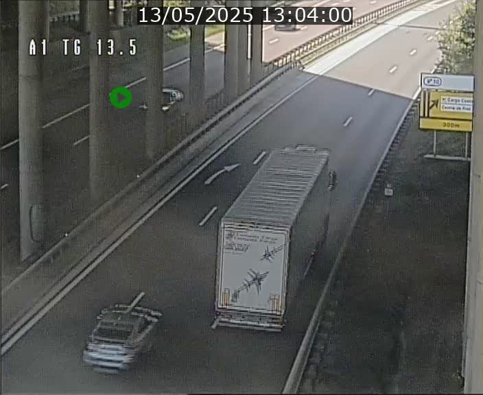 <h2>Traffic live webcam Luxembourg Senningen - A1 direction Luxembourg - BK 13.5</h2>