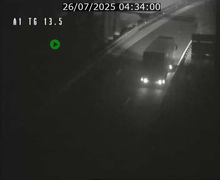 Traffic live webcam Luxembourg Senningen - A1 direction Luxembourg - BK 13.5
