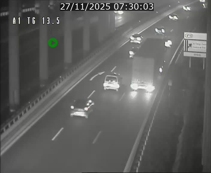 <h2>Traffic live webcam Luxembourg Senningen - A1 direction Luxembourg - BK 13.5</h2>