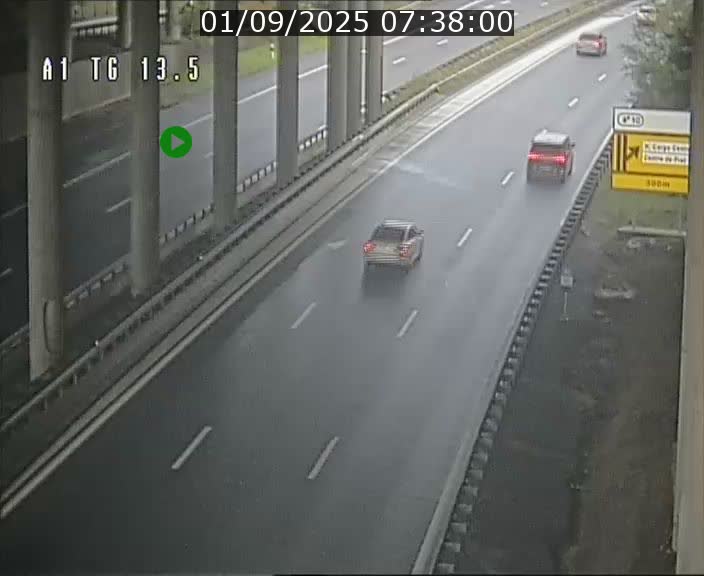 <h2>Traffic live webcam Luxembourg Senningen - A1 direction Luxembourg - BK 13.5</h2>