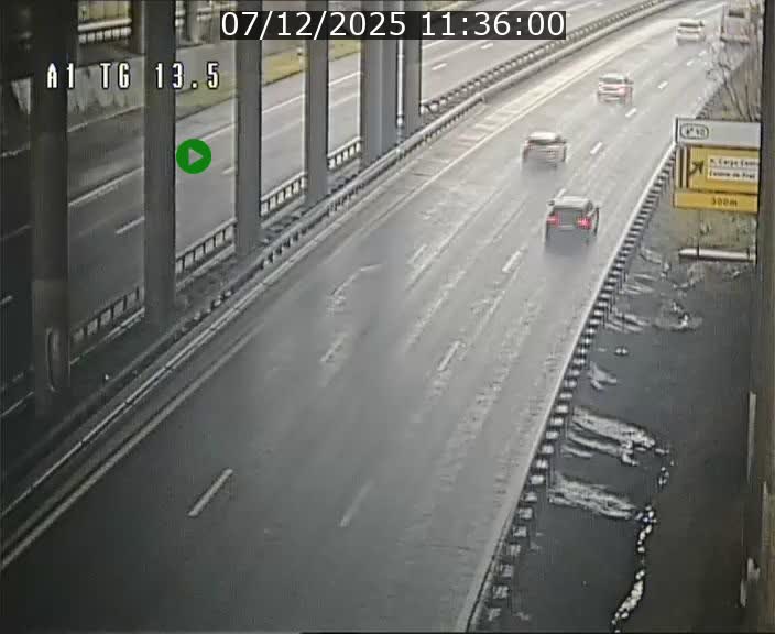 <h2>Traffic live webcam Luxembourg Senningen - A1 direction Luxembourg - BK 13.5</h2>