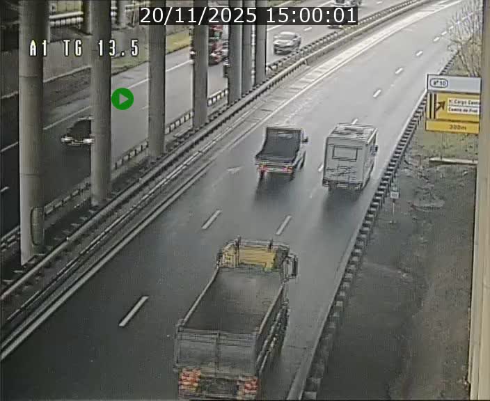 <h2>Traffic live webcam Luxembourg Senningen - A1 direction Luxembourg - BK 13.5</h2>