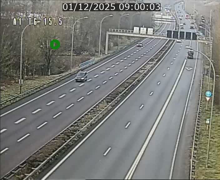 <h2>Traffic live webcam Luxembourg Munsbach - A1 direction Luxembourg - BK 15.5</h2>