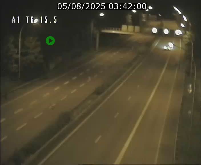 Traffic live webcam Luxembourg Munsbach - A1 direction Luxembourg - BK 15.5