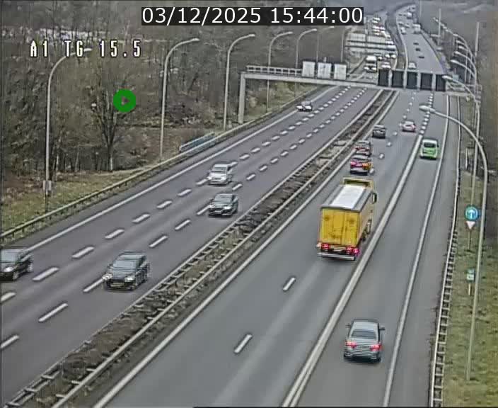 <h2>Traffic live webcam Luxembourg Munsbach - A1 direction Luxembourg - BK 15.5</h2>